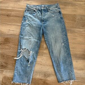 Old Navy Light Blue Distressed Women’s Jeans